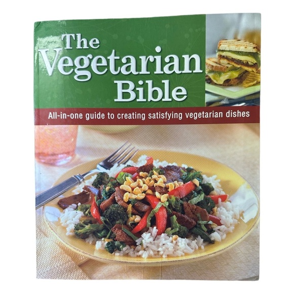 The Vegetarian Bible: All-In-one Guide to Creative Satisfying Vegetarian Dishes - Picture 1 of 4